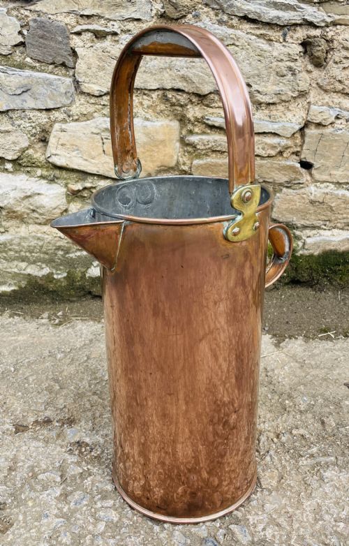 fig 1. Victorian Copper Measuring Pail