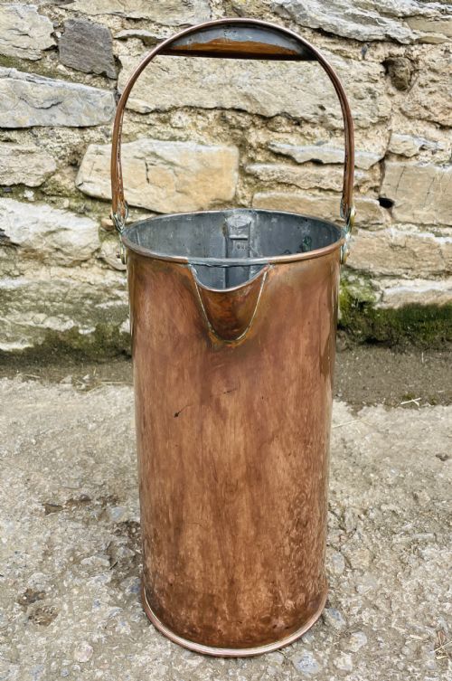 fig 2. Victorian Copper Measuring Pail
