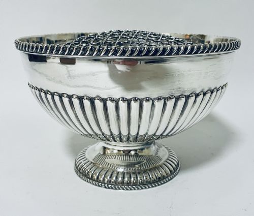 fig 2. Victorian Silver Rose Bowl