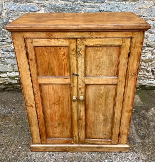 fig 1. Antique Stripped Pine Cupboard