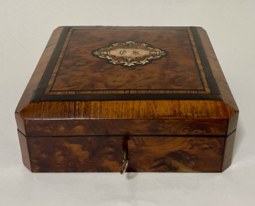 Antique Napoleon III Inlaid Box