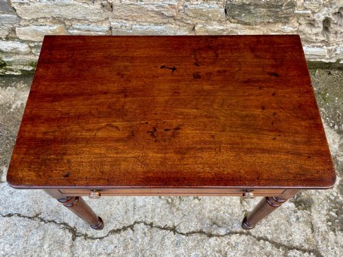 fig 2. Victorian Mahogany Side Table