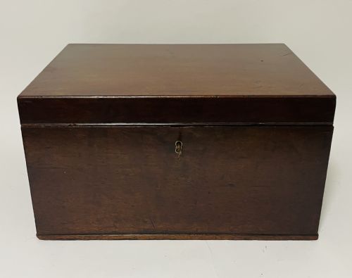 Antique Mahogany Document Box