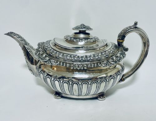 George IV Silver Teapot