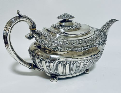 fig 2. George IV Silver Teapot