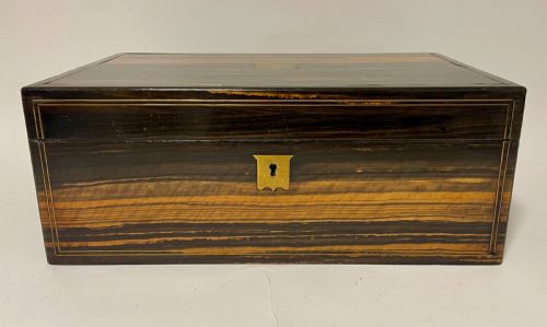 fig 1. Victorian Coromandel Writing Slope