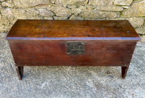 18th Century Planked Oak Coffer