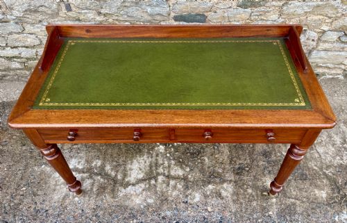 fig 2. Victorian Mahogany Writing Table