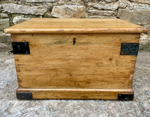 fig 1. Antique Pine Box