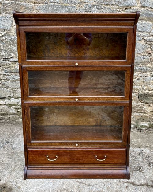 Antique Oak Stacking Bookcase