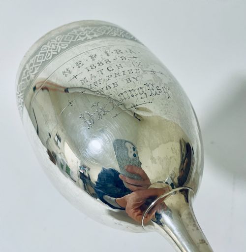 fig 1. Victorian Silver Trophy Cup