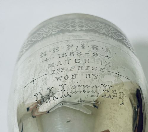 fig 2. Victorian Silver Trophy Cup