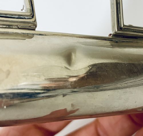 VICTORIAN SILVER DOUBLE STAMP TROUGH BOX - ADDITIONAL PHOTO 10