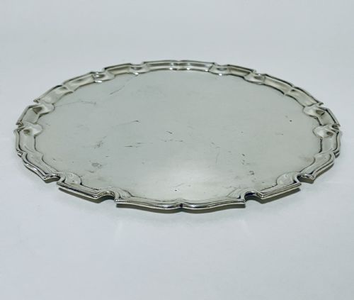Antique Silver Salver