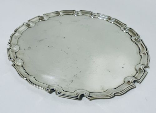 fig 1. Antique Silver Salver