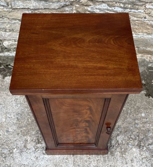 fig 2. Victorian Mahogany Pot Cupboard