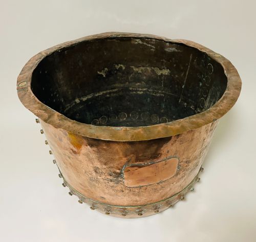fig 2. Victorian Copper Riveted Boiler