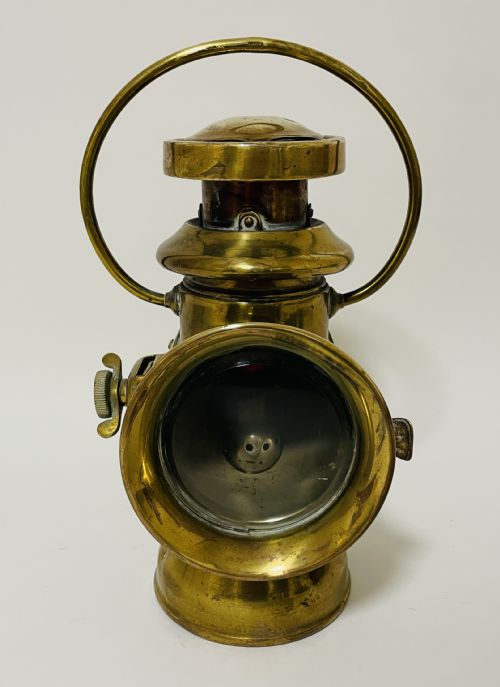Antique Howes and Burley Car Lamp