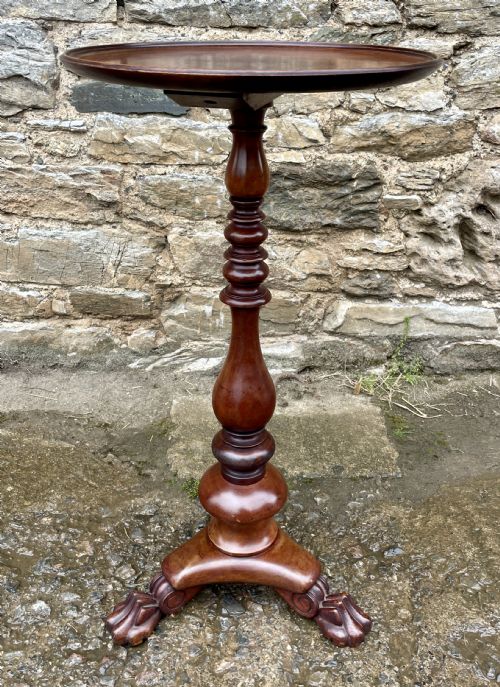 fig 1. Victorian Mahogany Wine Table