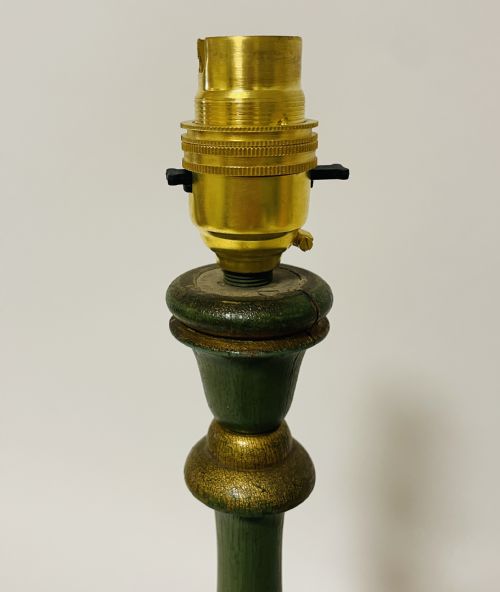 fig 1. Antique Chinoiserie Table Lamp