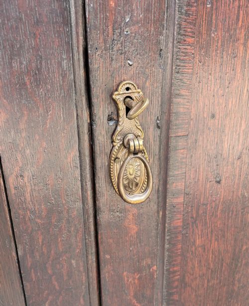 fig 2. Georgian Oak Hanging Corner Cupboard