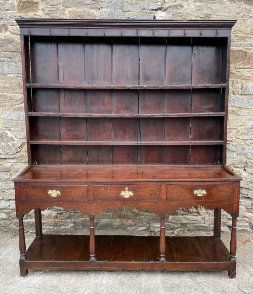 Georgian Oak Potboard Dresser