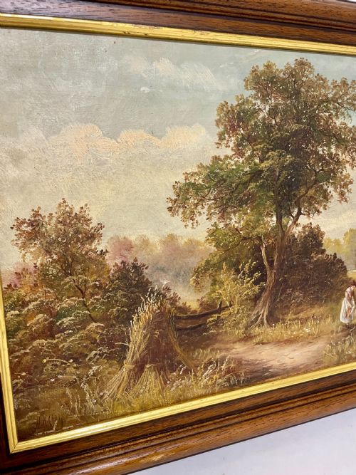 fig 1. Henry Harris Oil on Canvas