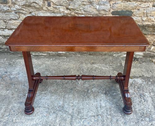 Regency Mahogany Console Table