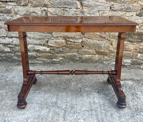 fig 1. Regency Mahogany Console Table