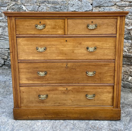Edwardian Satinwood Chest of Drawers