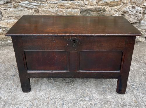 Small 18th Century Oak Coffer