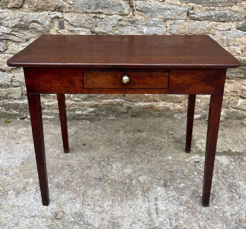 Georgian Oak Side Table