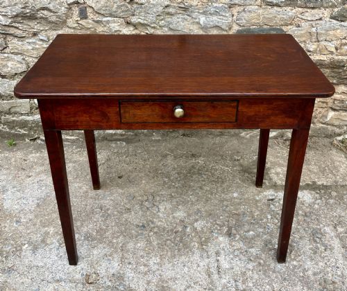 fig 1. Georgian Oak Side Table