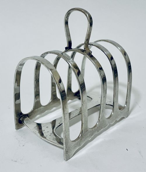 Antique Silver Toast Rack