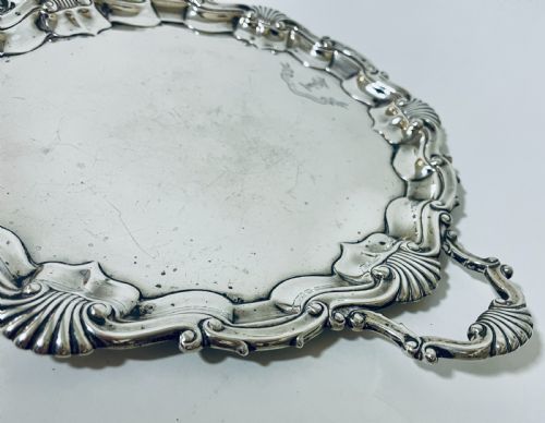 fig 2. Antique Silver Salver