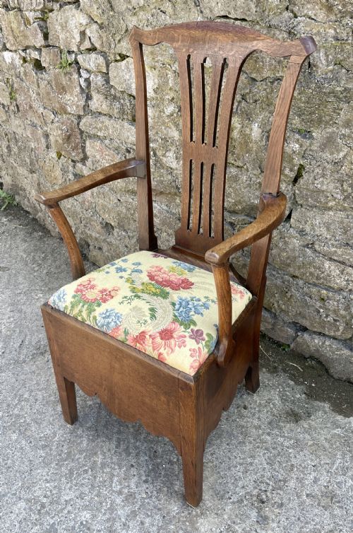 fig 2. Georgian Welsh Oak Armchair