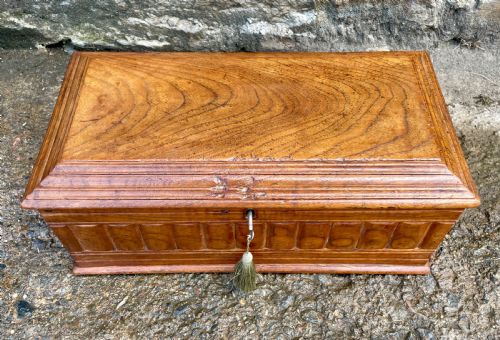 fig 1. Antique Anglo Indian Teak Box