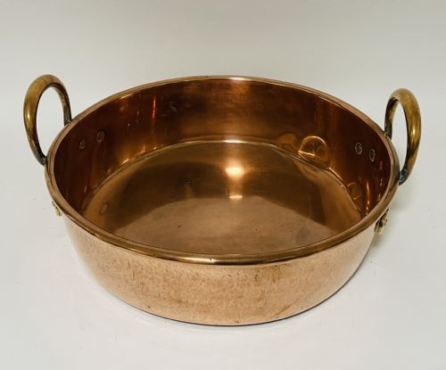 fig 1. Victorian Copper Jam Pan
