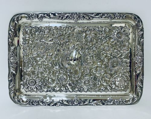 fig 1. Edwardian Silver Tray