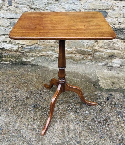 Regency Mahogany Tilt Top Wine Table