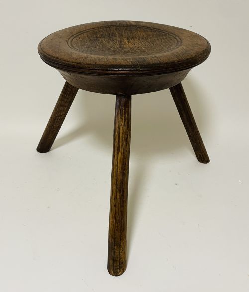 Antique Welsh Dairy Stool