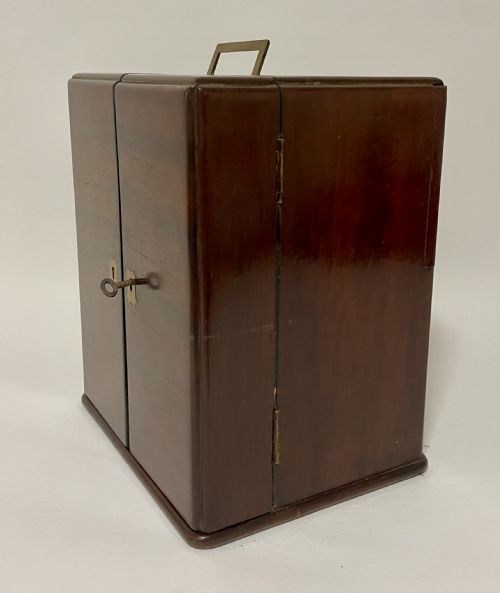 fig 3. Georgian Mahogany Apothecary Cabinet