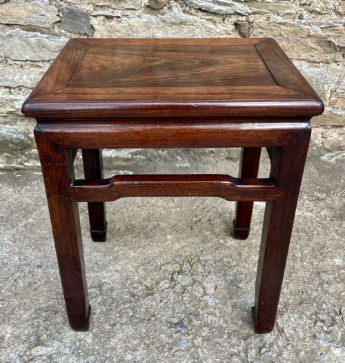 Antique Chinese Hardwood Padauk Table