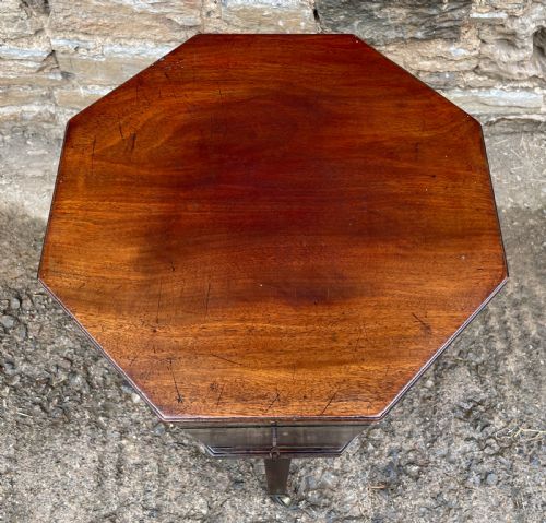 fig 2. Georgian Mahogany Brass Bound Cellarette