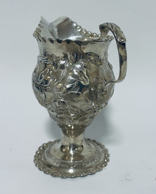 fig 1. George III Silver Cream Jug