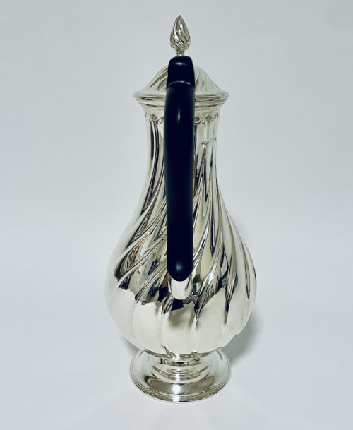 fig 2. Antique Silver Hot Water Jug