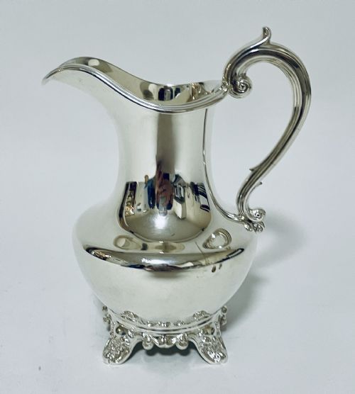 Large Victorian Silver Jug