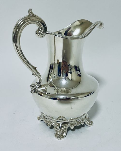 fig 2. Large Victorian Silver Jug