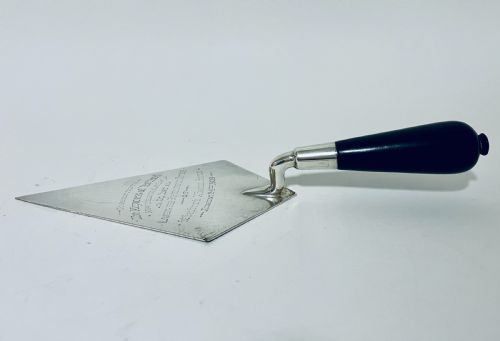 Antique Silver Presentation Trowel