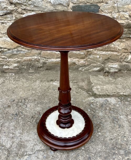 fig 1. William IV Mahogany and Marble Table